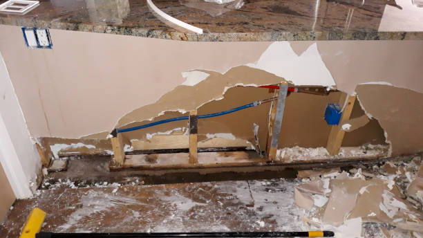 Water damage restoration process in KY